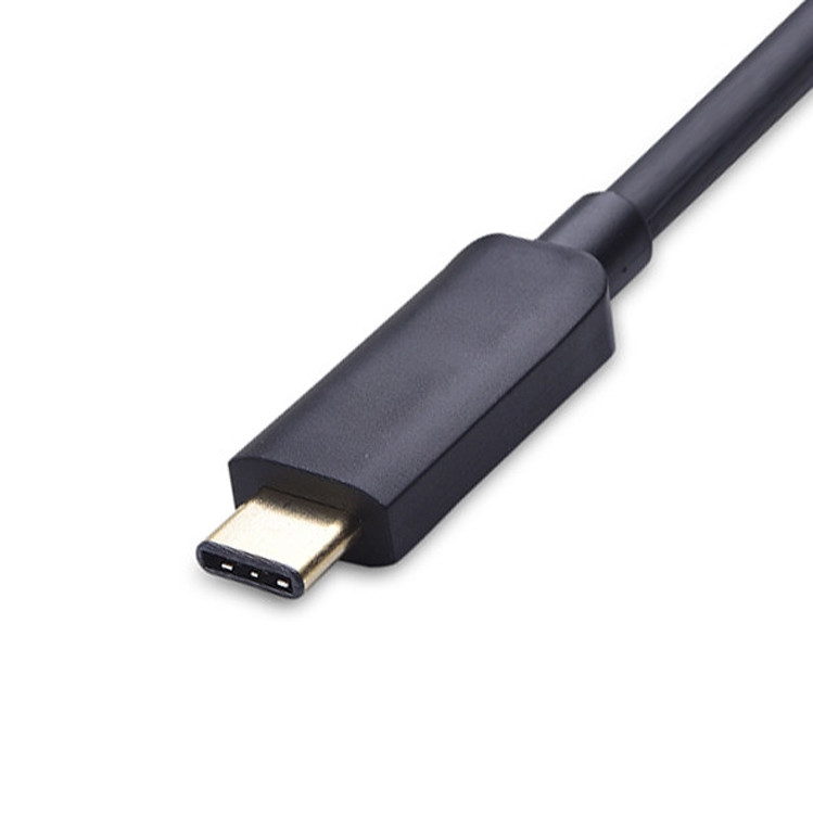 RoHS Cable USB-C a DVI LCD LVDS Cable assembly Connector OEM / ODM
