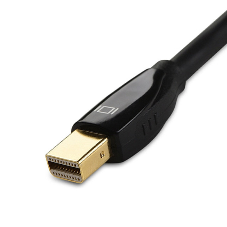 OEM / ODM Lvds Assemblaggio del cavo Mini Displayport per Dvi 3 In 1 Adapter Connector