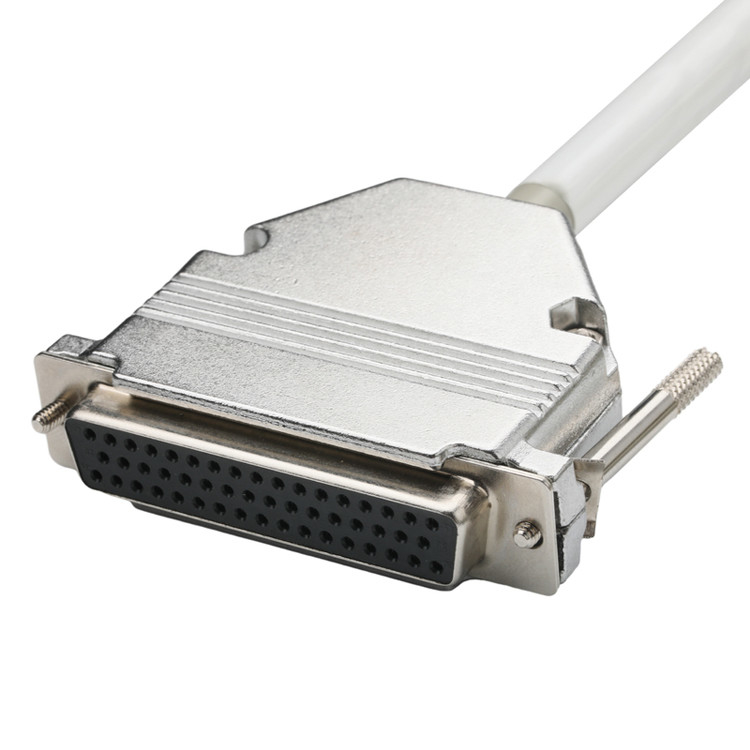 300V D Sub Conn tubo di riduzione del calore per donna Db50 Cassa Lega di nichel OEM / ODM