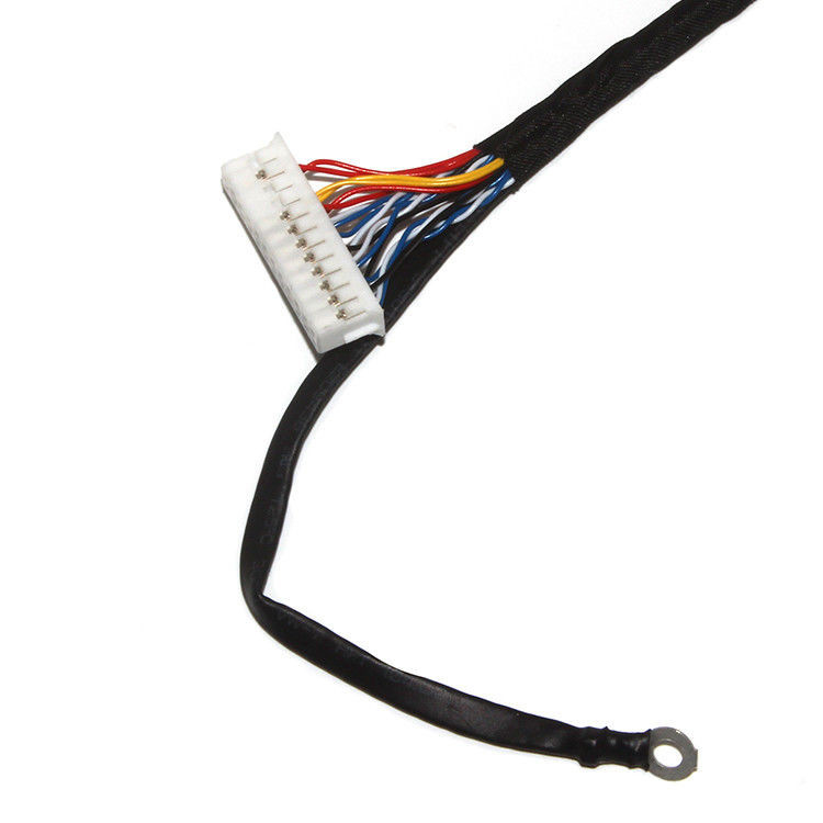 Personalizzare lunghezza 2,0 mm Pitch Lvds Cable Assembly 30 Pin IPEX DF11-24DS-2C A FI-X3OHL OEM/ODM