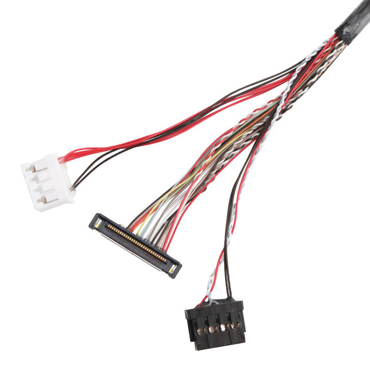 JST PHR-4 connettore per IPEX 20453-240T-03 a 20380-R30T-06 LVDS cablaggio di imbracatura