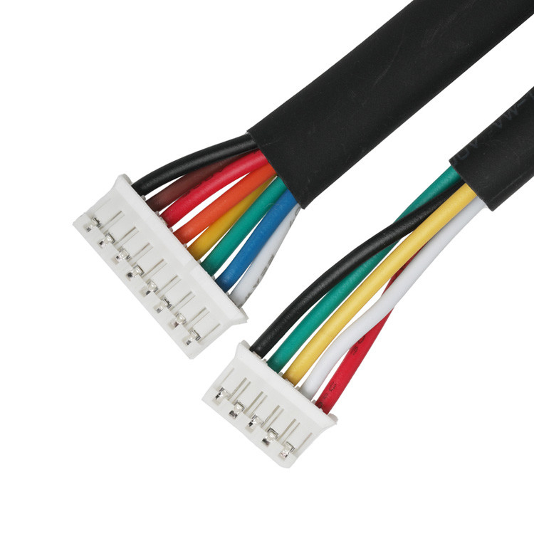 Assemblaggio di cavi OEM/ODM con un passo di 2,0 mm, per collegare i connettori JST PHR-14P a JST PHR-8P e JST PHR-5P