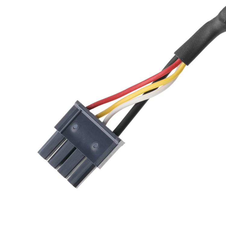 OEM/ODM LVDS Connector di assemblaggio del cavo da HSG 43645-0500 MX3.0-5P a RV1.25-4 Rosso o equivalente
