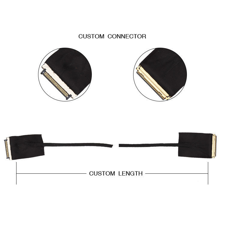 30 Pin 0,5 mm Pitch LVDS EDP Cable 20453-230t-03 a Kel Usl20-30s