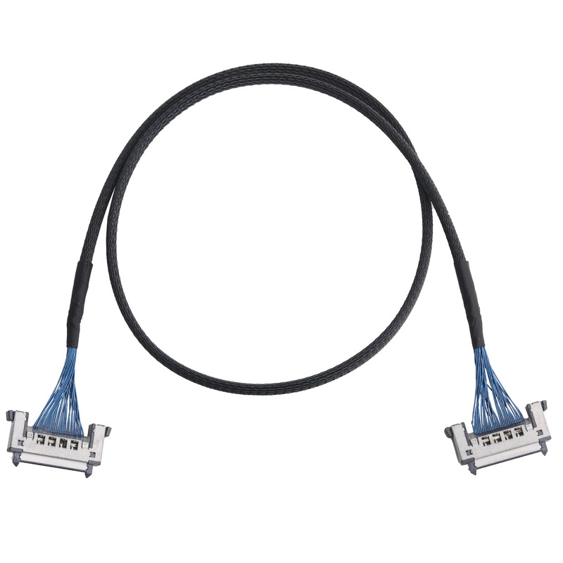 JAE FI-RE31CL al FI RE31CL Lvds LCD cablano il cablaggio su misura del cavo del molex del passo dell'assemblaggio cavi 0.3mm