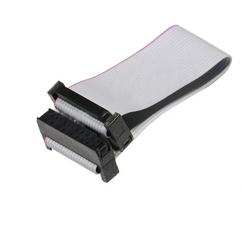 2.54 mm di passo Flat Flexible Ribbon Cable, 10 Pin IDC Cable 60 mm di lunghezza