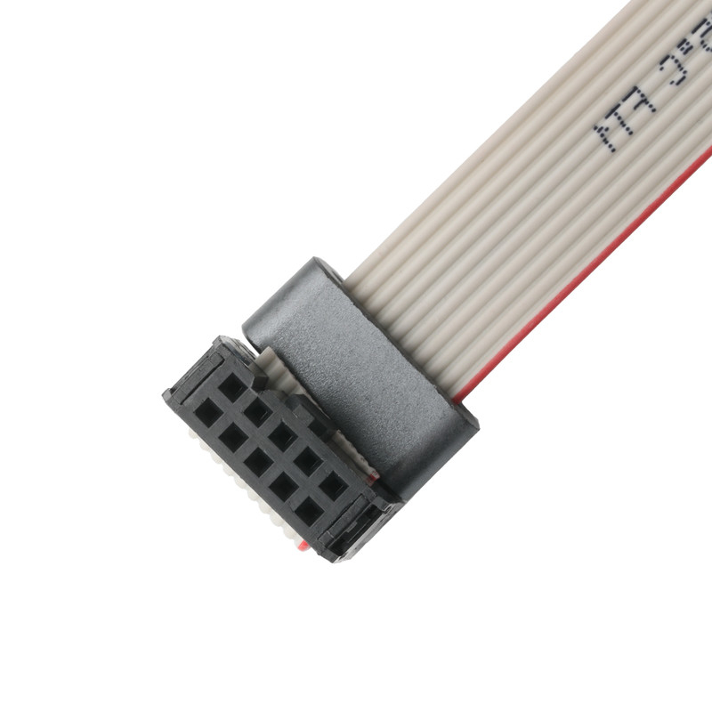 IDC FC-10Pin 2,54mm di passo UL2651 28AWG*10P Idc Flat Ribbon Cable 1,27mm di passo 10 Pin per OEM/ODM elettronico