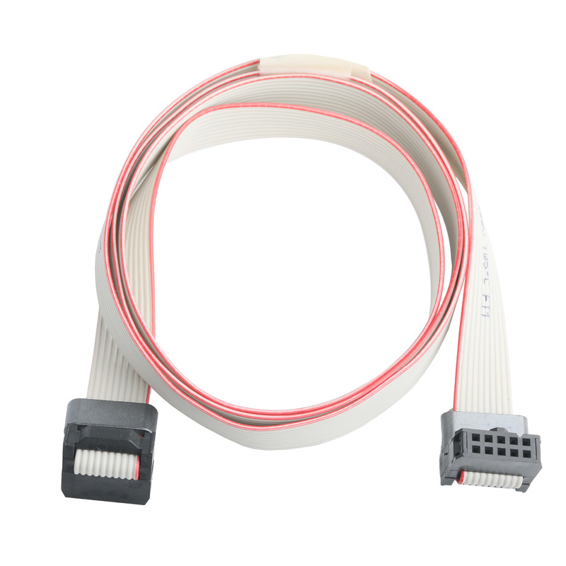 IDC FC-10Pin 2,54mm di passo UL2651 28AWG*10P Idc Flat Ribbon Cable 1,27mm di passo 10 Pin per OEM/ODM elettronico