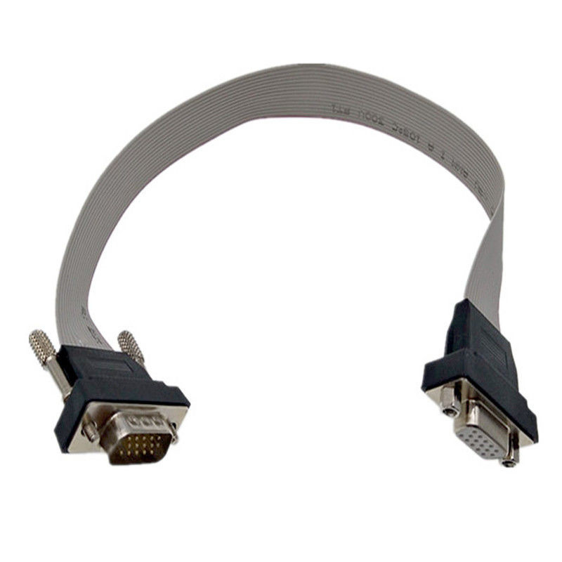 Maschio di VGA HDB15 al connettore femminile dell'esposizione dei lvds del connettore del cavo a nastro 15pin