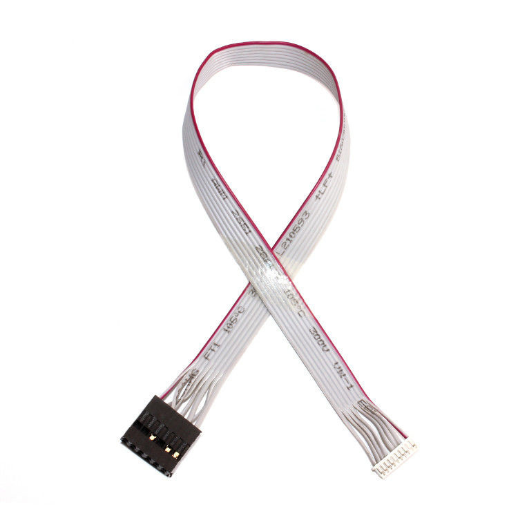 IDC 12 PIN Flat Flexible Ribbon Cable DF19 TO JST RF per il cavo di alimentazione PCBA