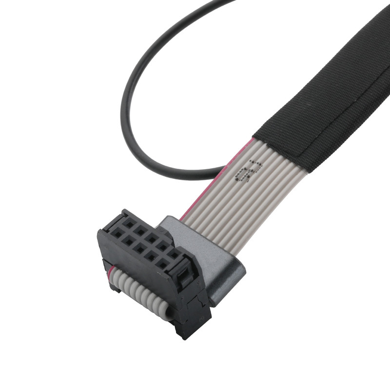 IDC FC-10P e TER M4 passo 1.27mm connettore per cavo a terra con anello UL2651 28AWG cavo OEM/ODM