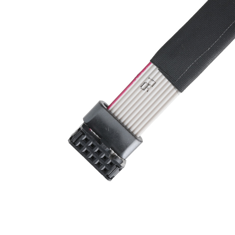 IDC FC-10P e TER M4 passo 1.27mm connettore per cavo a terra con anello UL2651 28AWG cavo OEM/ODM