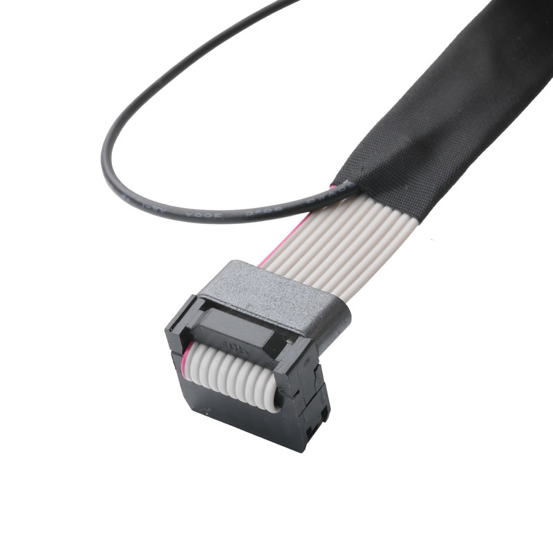 IDC FC-10P e TER M4 passo 1.27mm connettore per cavo a terra con anello UL2651 28AWG cavo OEM/ODM