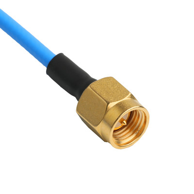 ROHS Low PIM Flex TFT-5G-402 RF Cavo coaxiale doppiamente protetto con giacca FEP blu OEM/ODM
