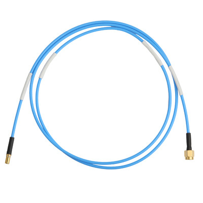 ROHS Low PIM Flex TFT-5G-402 RF Cavo coaxiale doppiamente protetto con giacca FEP blu OEM/ODM