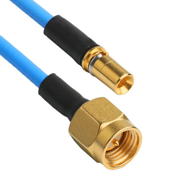ROHS Low PIM Flex TFT-5G-402 RF Cavo coaxiale doppiamente protetto con giacca FEP blu OEM/ODM