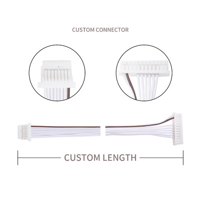 Cavo Conector SHR-08V-S-B o SSH-003T-P0.2-H di JST Lvds al PVC di Molex 51021-1000