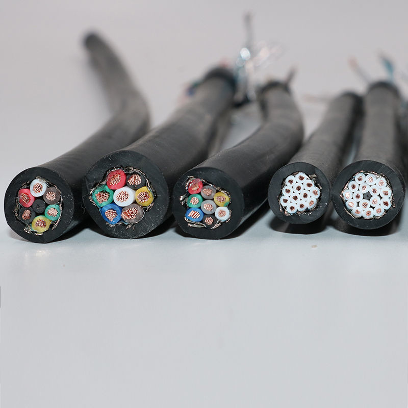 Cable di giubbotto di passo personalizzato 2 3 4 5 6 Pin Molex 5557 6pin 4.2 mm Cable di giubbotto di passo UL2464 20AWG*6C OD6.4mm NERO