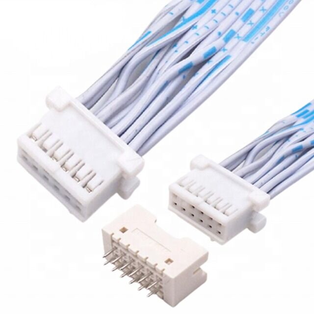 Cable a nastro piatto JST con passo di 2,54 mm 12 pin doppia fila per applicazioni elettroniche