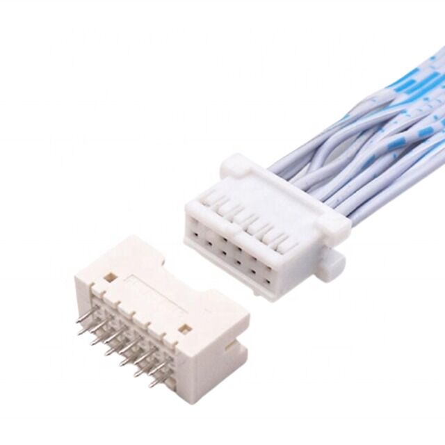 Cable a nastro piatto JST con passo di 2,54 mm 12 pin doppia fila per applicazioni elettroniche