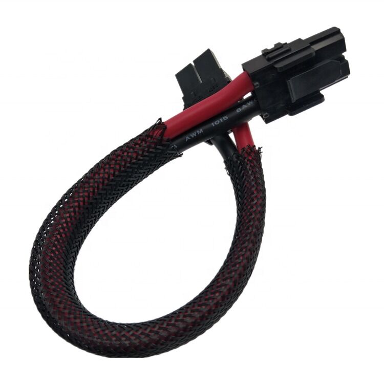 Arnesi di filo personalizzati con Molex 428160212 2Pin 10MM Pitch Connector e 8 AWG Cable