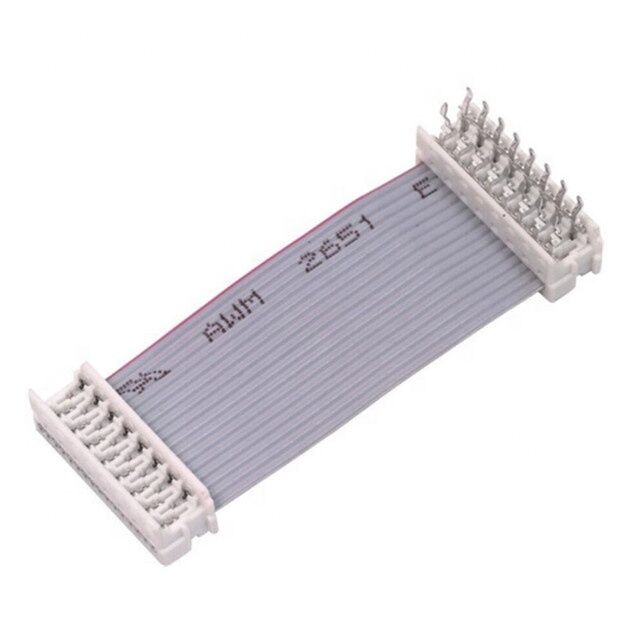 Assemblaggio cavo piatto con connettore D-Sub 15 pin placcato oro RS232 OEM ODM con lunghezza personalizzabile