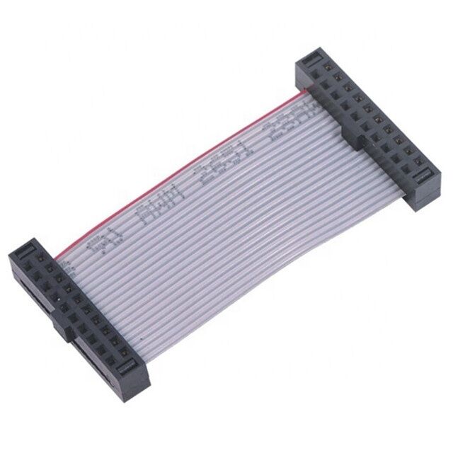 Cavo piatto flessibile IDC con connettore placcato oro da 30 AWG con passo da 1,27 mm per elettronica
