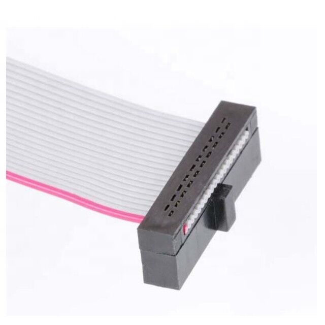Cavo piatto flessibile IDC con connettore placcato oro da 30 AWG con passo da 1,27 mm per elettronica