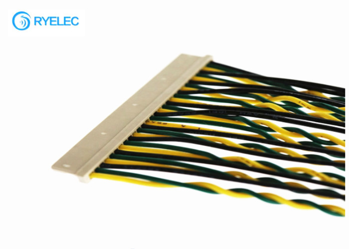 30 assemblaggio cavi DF14-30S-1.25C di Pin LVDS al telaio del connettore dell'affissione a cristalli liquidi di  DF13-40P con UL1061