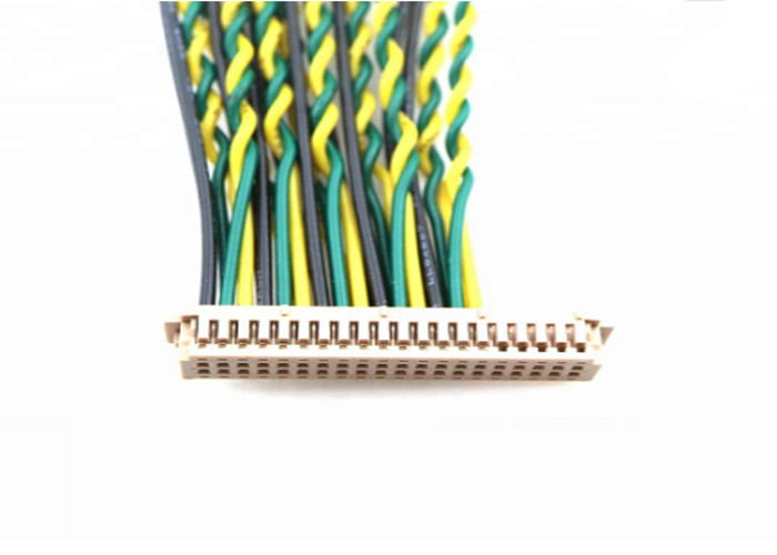 30 assemblaggio cavi DF14-30S-1.25C di Pin LVDS al telaio del connettore dell'affissione a cristalli liquidi di  DF13-40P con UL1061