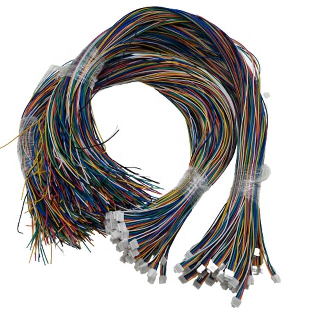 Custom H112K-P06N-03B 6Pin With Latch Connector 28AWG Electronic Wiring Harness with Customized Length