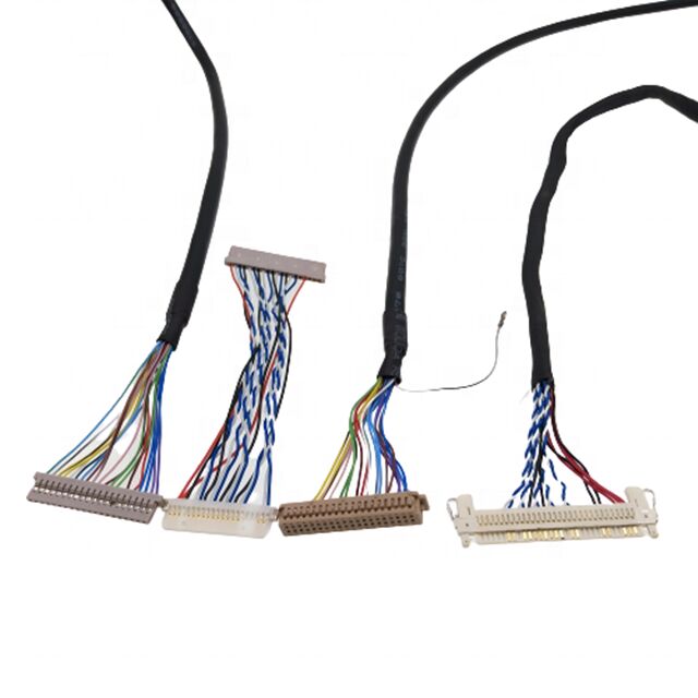 Prezzi all'ingrosso dei fili di Lvds e dell'assemblaggio dei cavi coassiali micro