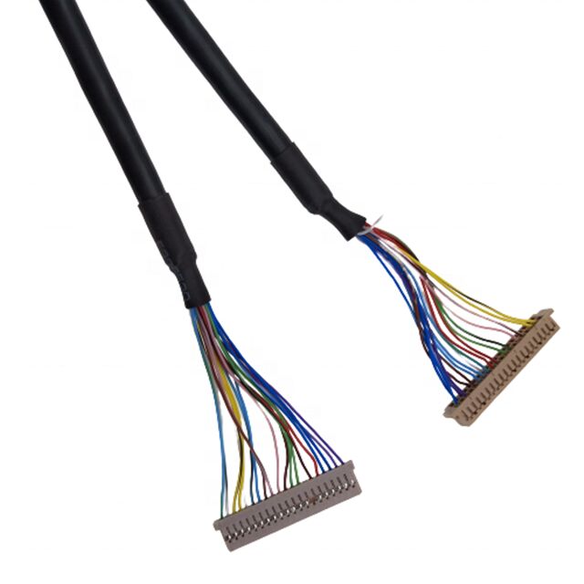 Prezzi all'ingrosso dei fili di Lvds e dell'assemblaggio dei cavi coassiali micro