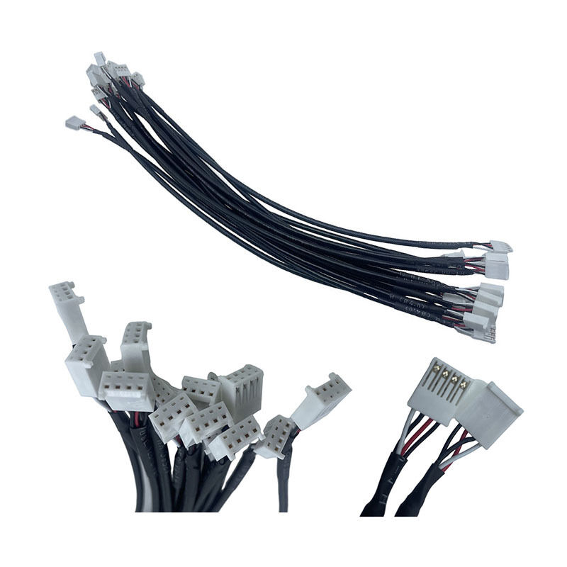 Prezzo di fabbrica FFC Dupont Wire 2/3/4/5/6 Pin Connector Electric Wire & Female Plug Custom Cable Assembly