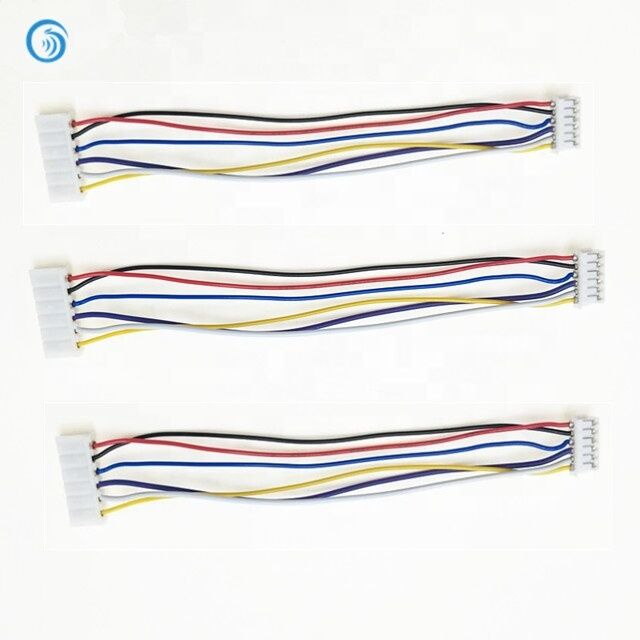 RY Cable Terminal Wire Harness Jst SH MX GH Zh Ph Eh Xh VH 2.54mm Pitch 2pin 3pin 4pin 5ppin 6pin 7pin 8Pin Connector