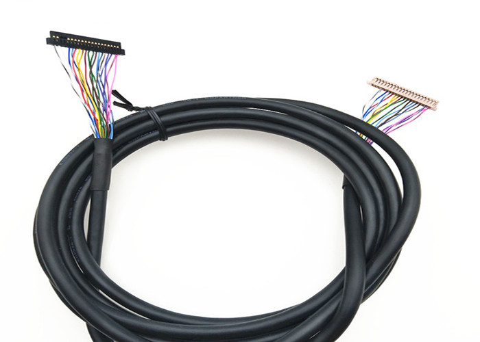 Assemblaggio cavi del connettore LVDS di Pin DF13 di  40 a JAE  FI - connettore di S20S 1.25mm