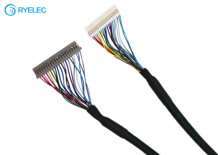 passo DF14 di 20pin 1.0mm al cavo del connettore LVDS di DF19  per la macchina di spogliatura con UL20276