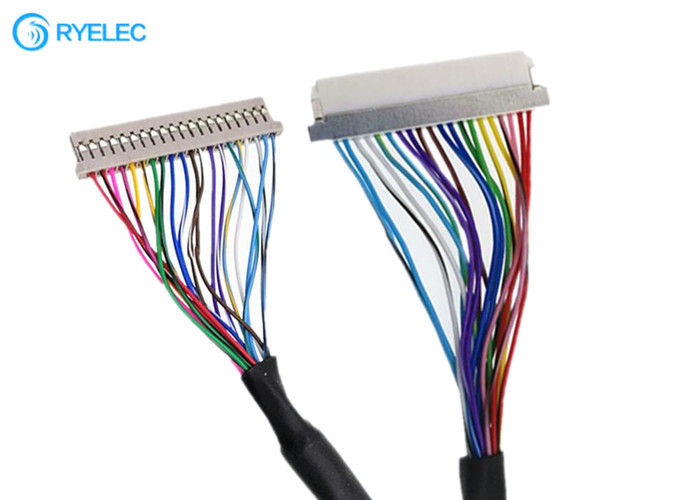 passo DF14 di 20pin 1.0mm al cavo del connettore LVDS di DF19  per la macchina di spogliatura con UL20276