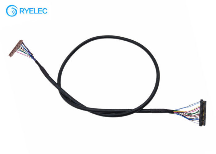 ODM 40PIN  DF13-40DS-1.25C dell'OEM a 20PIN JAE Fi-S20S con il cavo di Lvds del rivestimento per Digital
