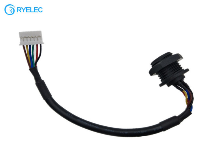 Fermaglio impermeabile su ordinazione del supporto M16 del pannello con 2,0 millimetri JST PAP-06 V-S Cable