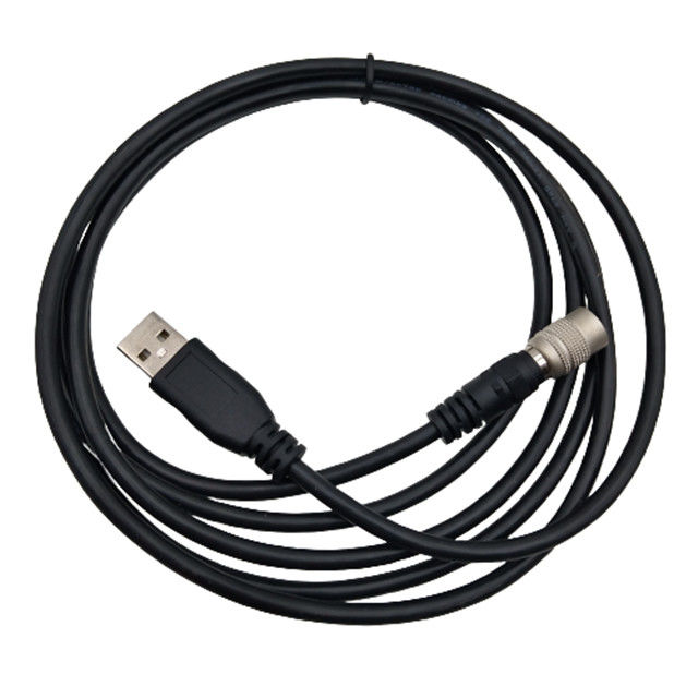 Assemblea di cablaggio su ordinazione del cavo di  6 Pin Push Pull Circular USB2.0 per le macchine fotografiche