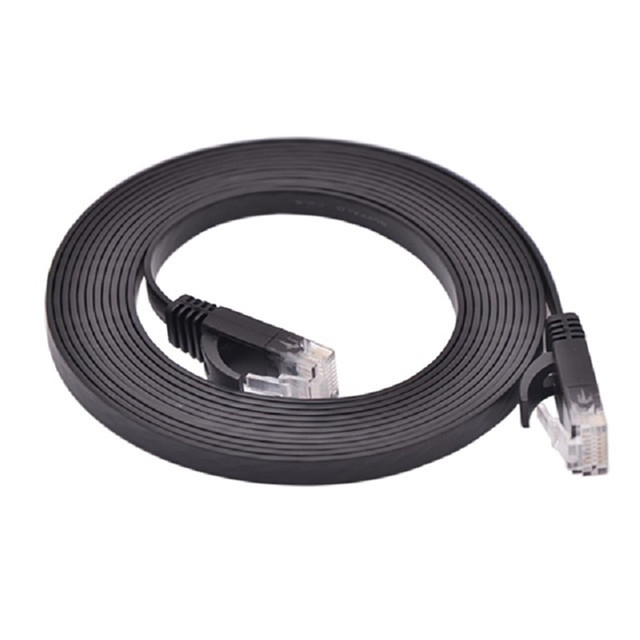 la rete Ethernet di 300PCS/Lot 3FT 1M Flat UTP cabla il RJ45 la toppa LAN Cable