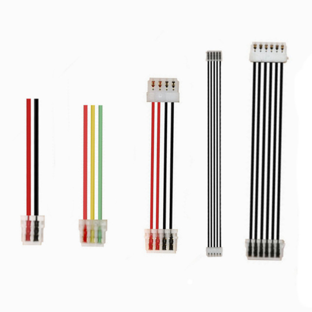 22 cablaggio elettrico del cavo di basso profilo del passo IDC di Pin Prick Type JST SUR 0.8mm