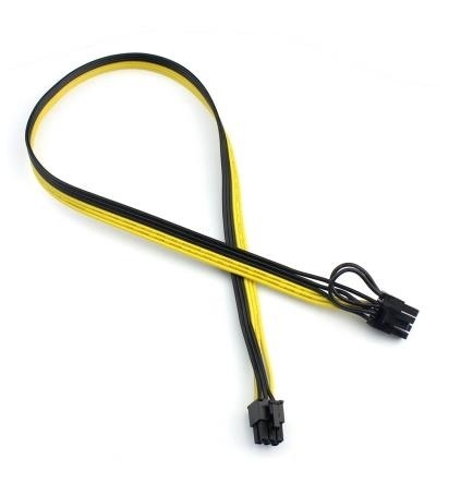 6P a 8P Server Power Conversion Board Modulo grafico Cavo di linea 50CM/18AWG/16AWG Lunghezza 70cm/Connector Molex personalizzato