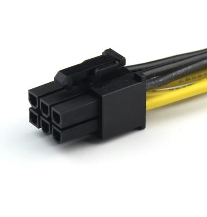 6P a 8P Server Power Conversion Board Modulo grafico Cavo di linea 50CM/18AWG/16AWG Lunghezza 70cm/Connector Molex personalizzato