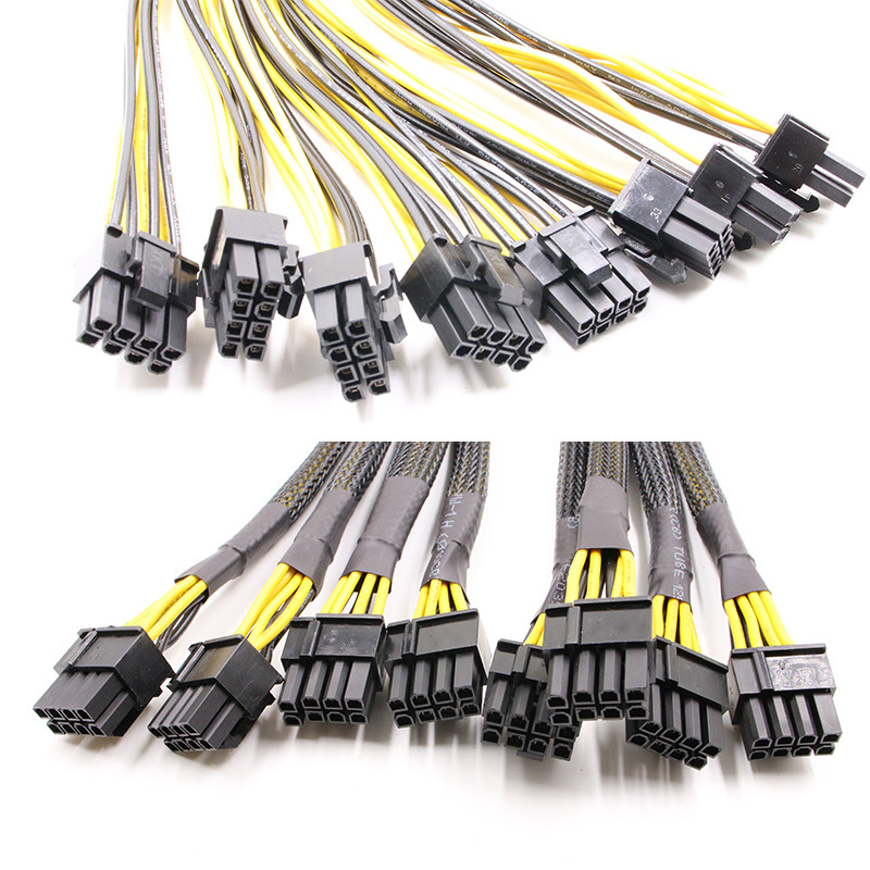 Femmina di PciE 8pin dell'assemblaggio cavi al cavo di alimentazione elettrica maschio del CPU 8p dell'adattatore del cavo 8pin