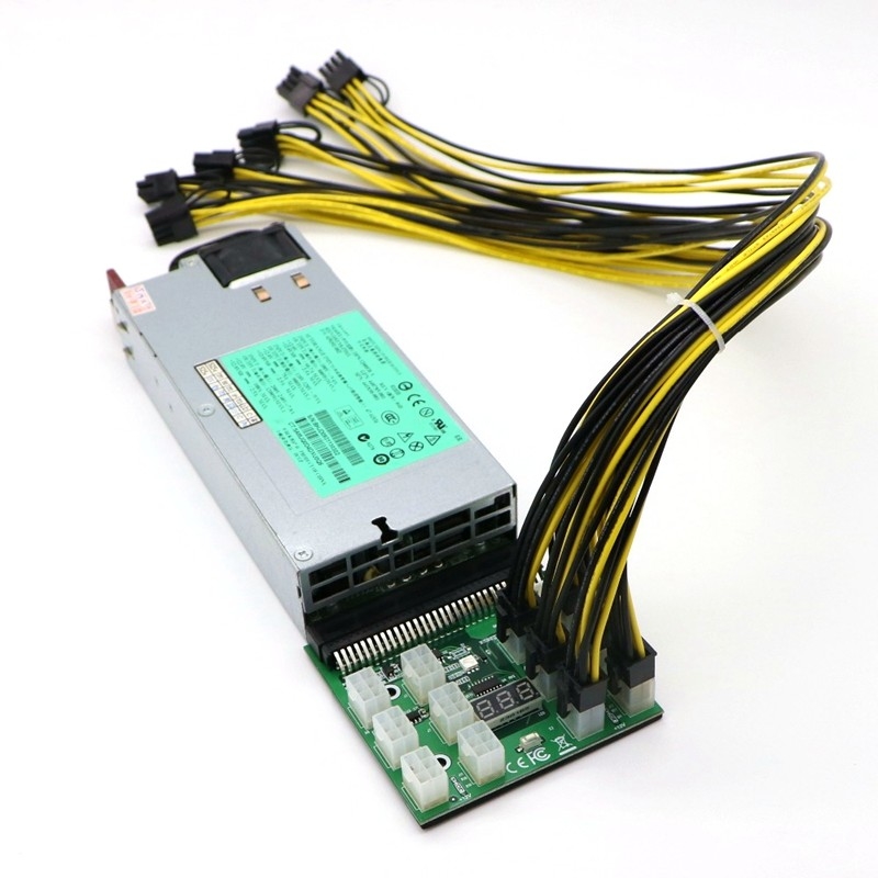 MASCHIO di 16AWG 6PIN al cavo elettrico del PCI E del MASCHIO 8PIN per la carta grafica