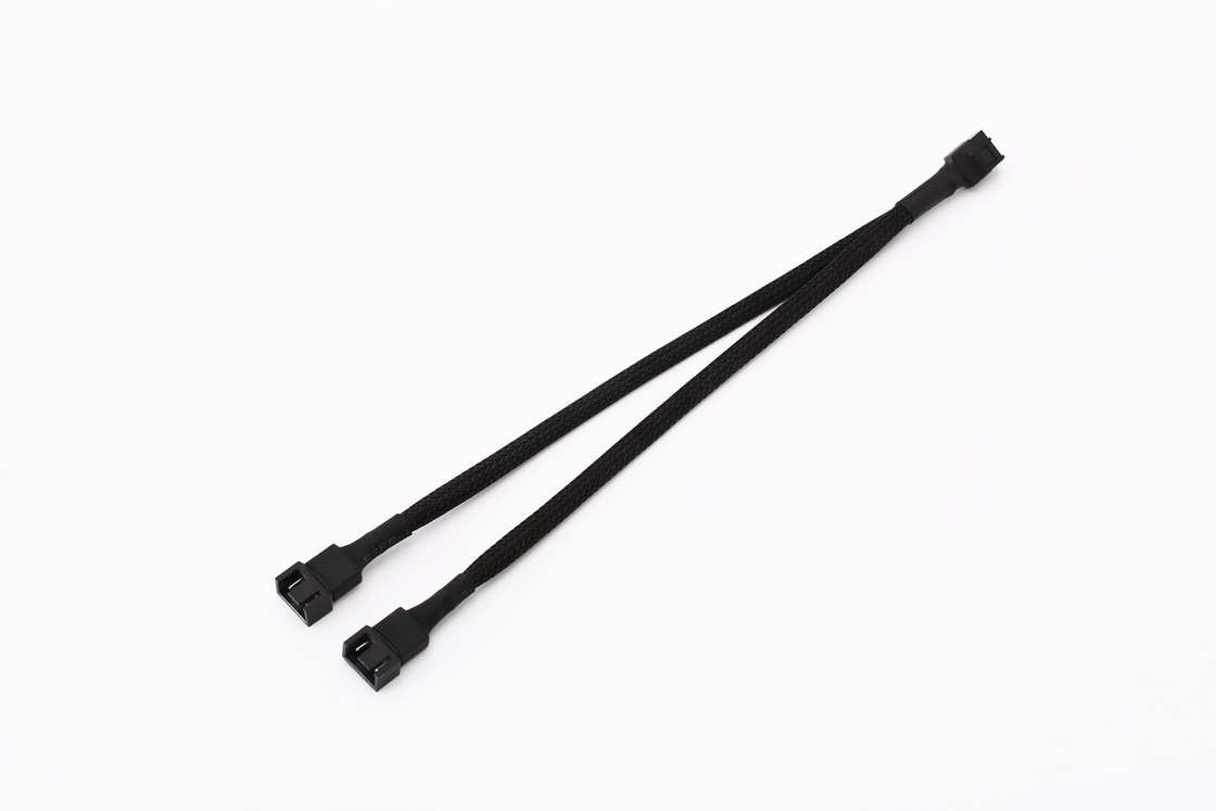 Il separatore del fan del PC di Ul1007 22awg cabla il Pin di Pin To 3 del separatore 4 del fan di Pwm