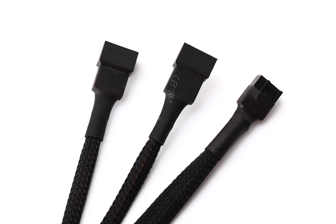 Il separatore del fan del PC di Ul1007 22awg cabla il Pin di Pin To 3 del separatore 4 del fan di Pwm